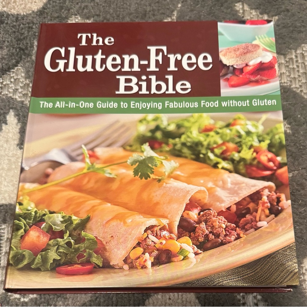 The Gluten-Free Bible Cookbook - Red Cover